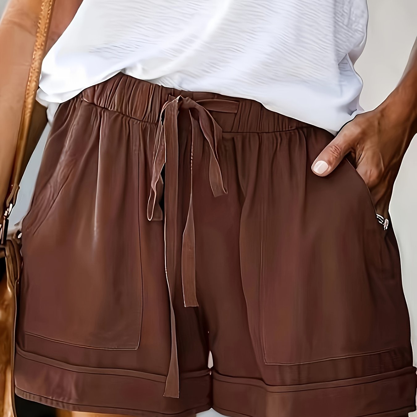 Maya – Lockere Shorts mit Kordelzug