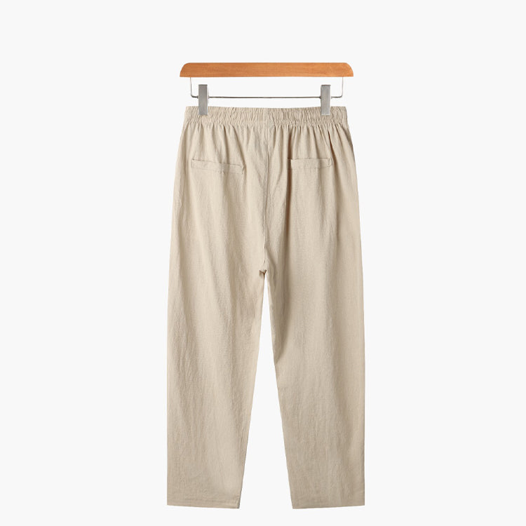 Weite Leinenhose