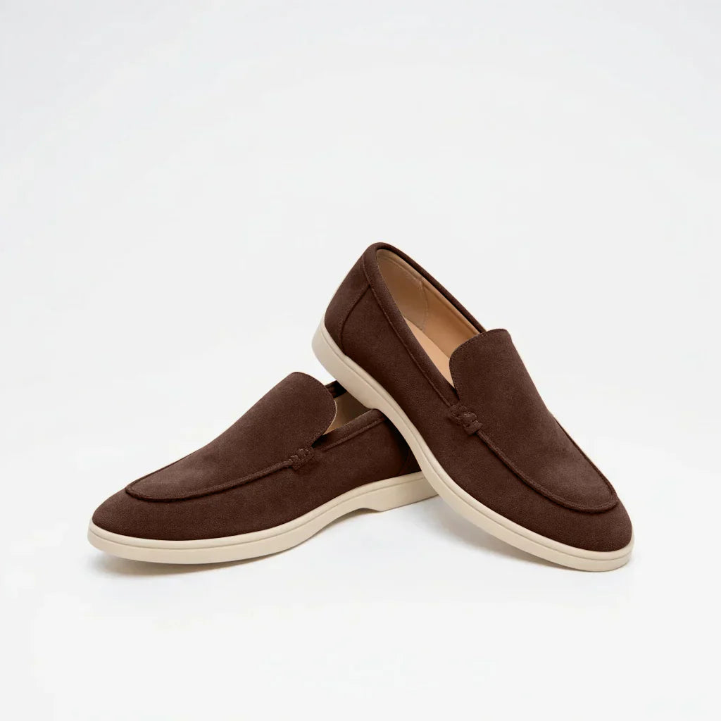 Wildleder-Loafer „Old Money“