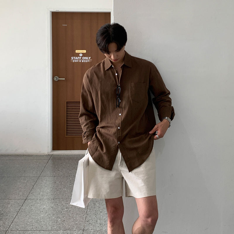 Leinenshorts