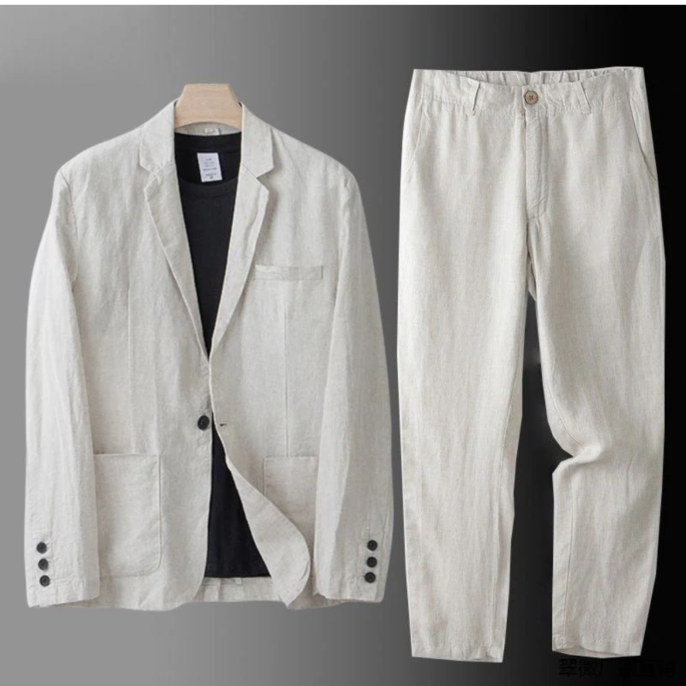 Elegantes Leinenset