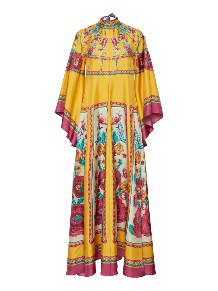 Langes, fließendes, lässiges und modisches Maxikleid