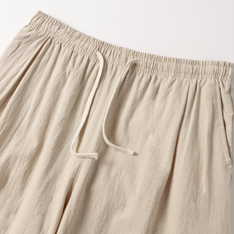 Weite Leinenhose