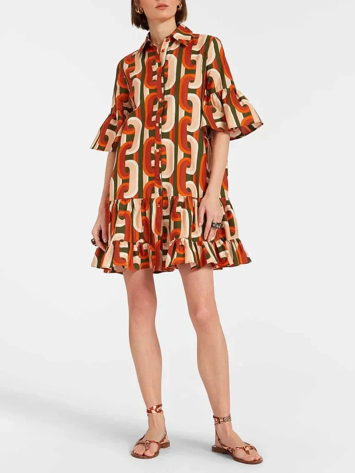 Elegantes, freches Minikleid mit tiefer Taille