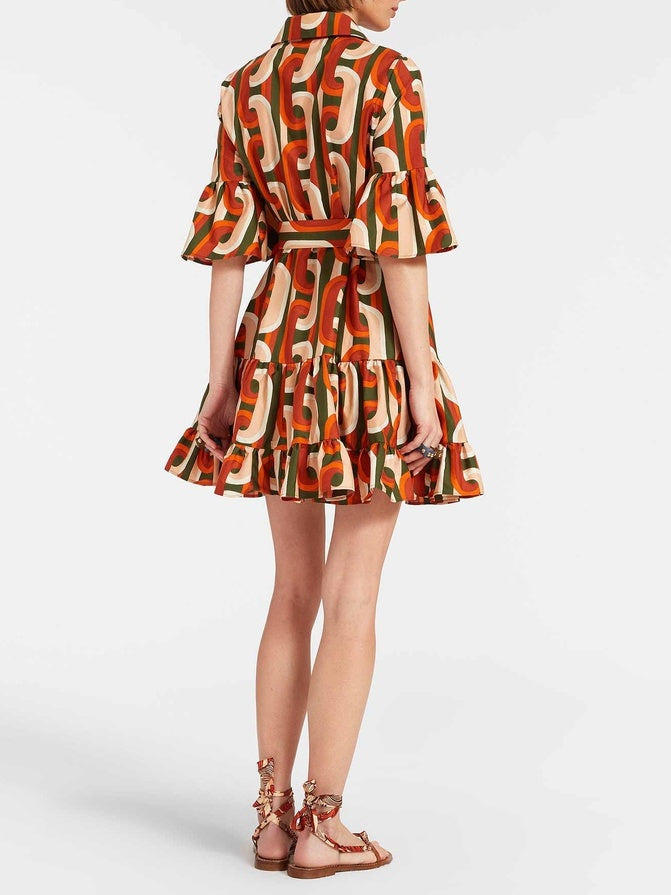 Elegantes, freches Minikleid mit tiefer Taille