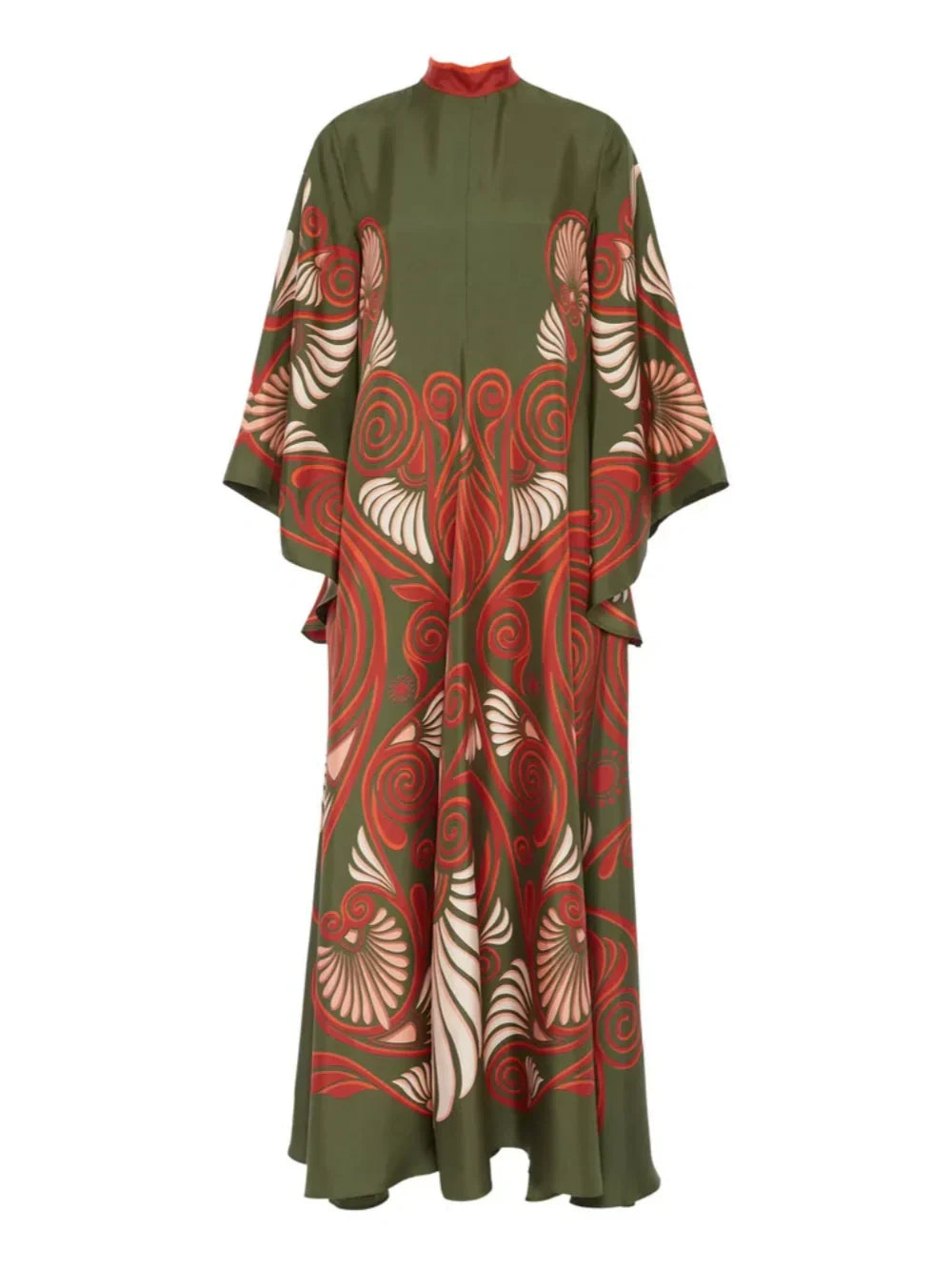 Elegantes Maxikleid mit schillerndem Print