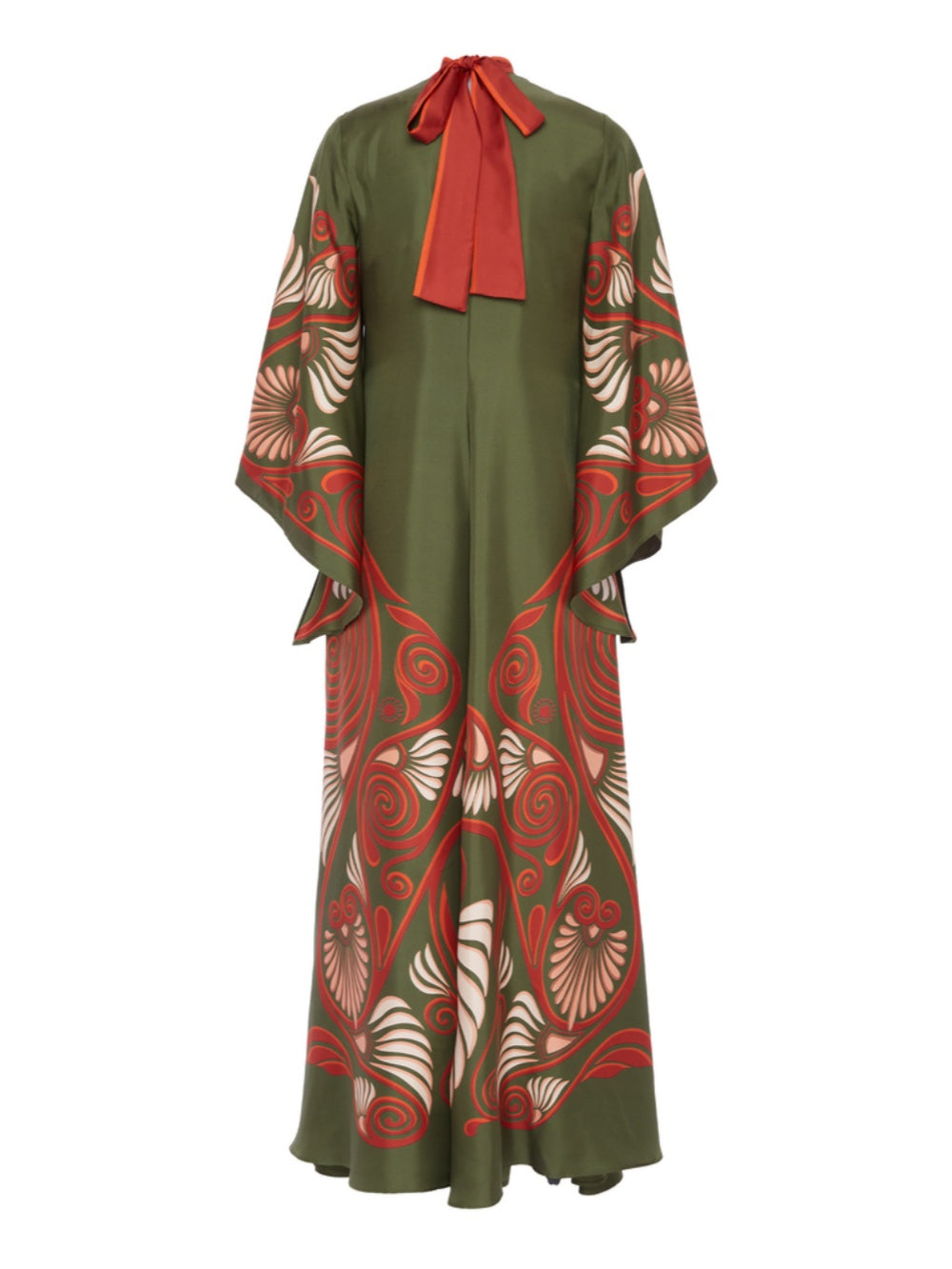 Elegantes Maxikleid mit schillerndem Print
