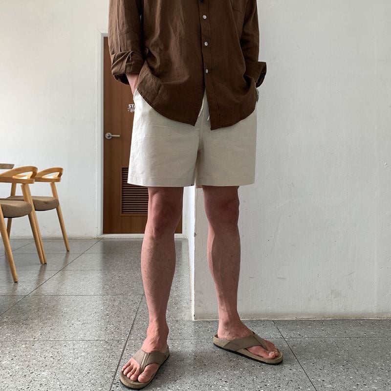 Leinenshorts