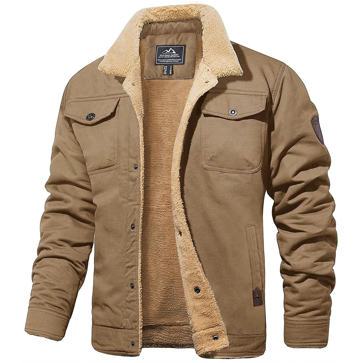 Casey | Fleece-Bomberjacke