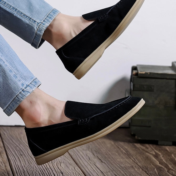 Old Money Premium Wildleder-Loafer