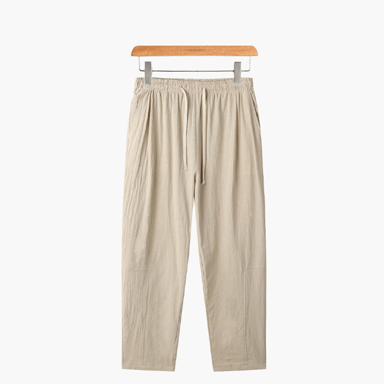Weite Leinenhose