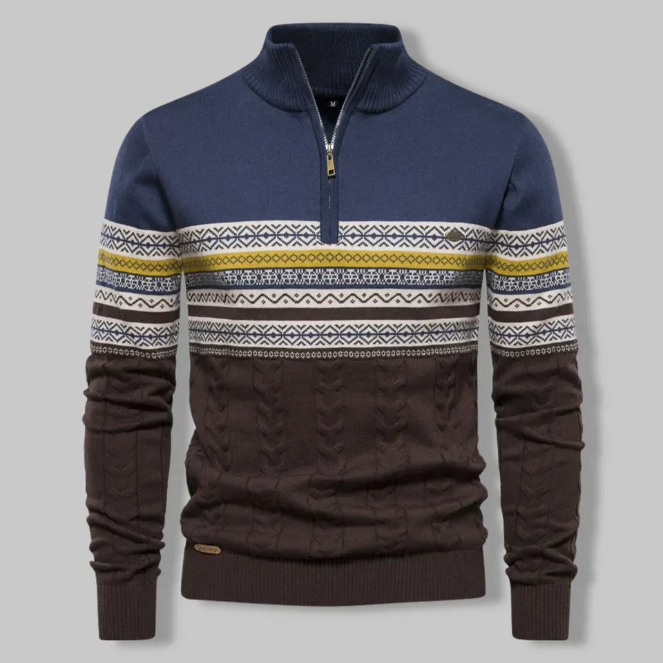 Oslo Pullover mit Viertelreißverschluss
