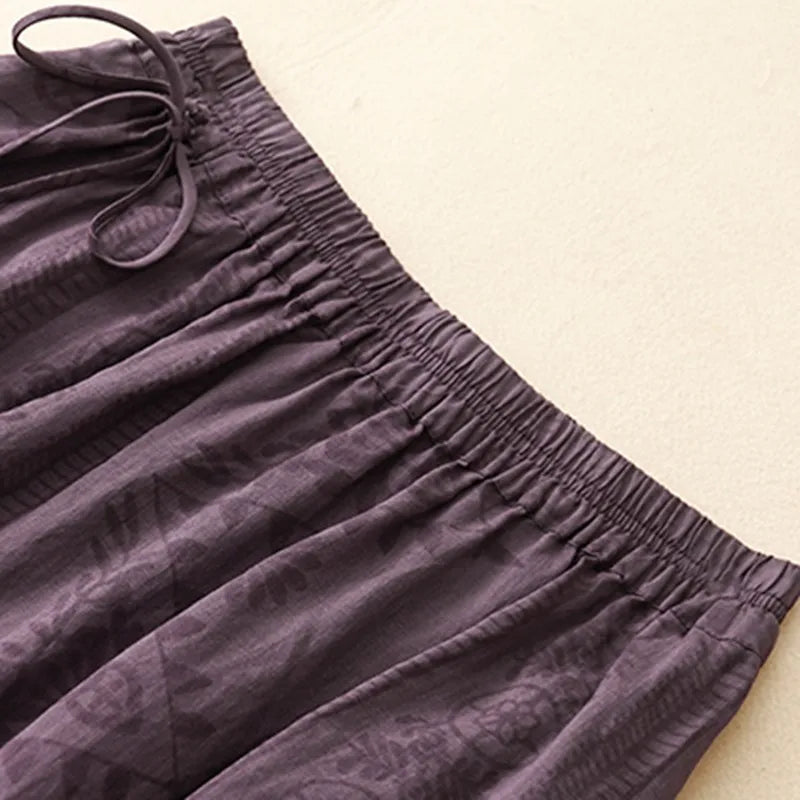 MIDIROCK „MARGAUX“ MIT BLUMENMUSTER
