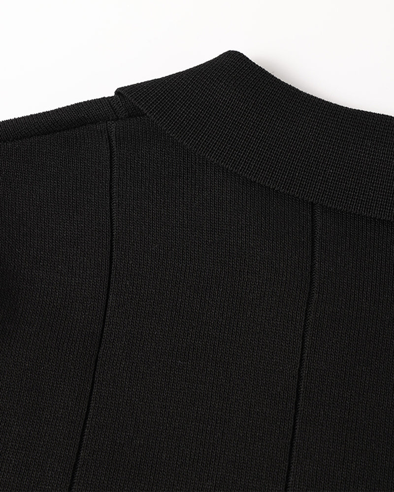 Poloshirt mit V-Ausschnitt