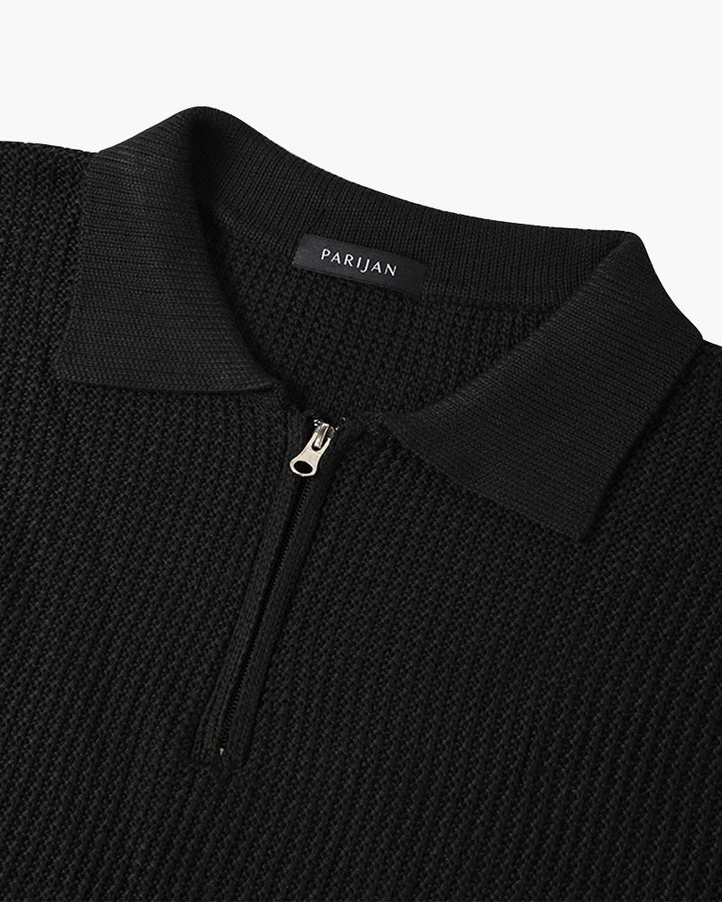 GONGJU-Pullover mit Reißverschluss