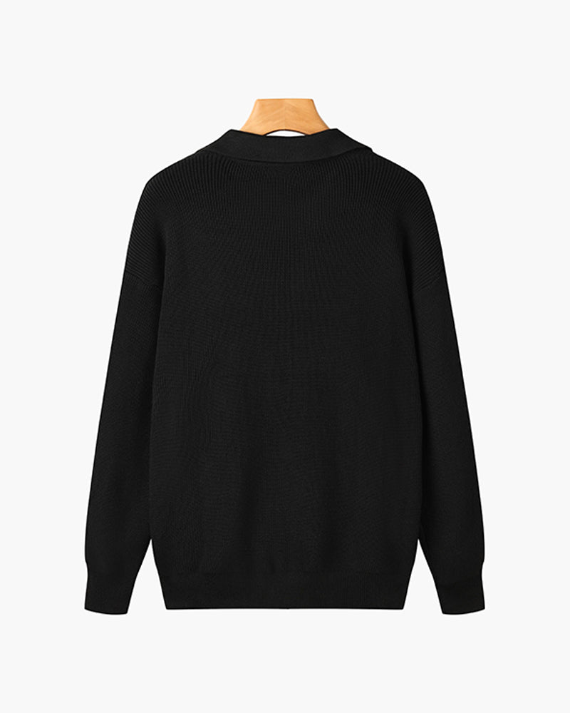 Pullover mit Reißverschluss