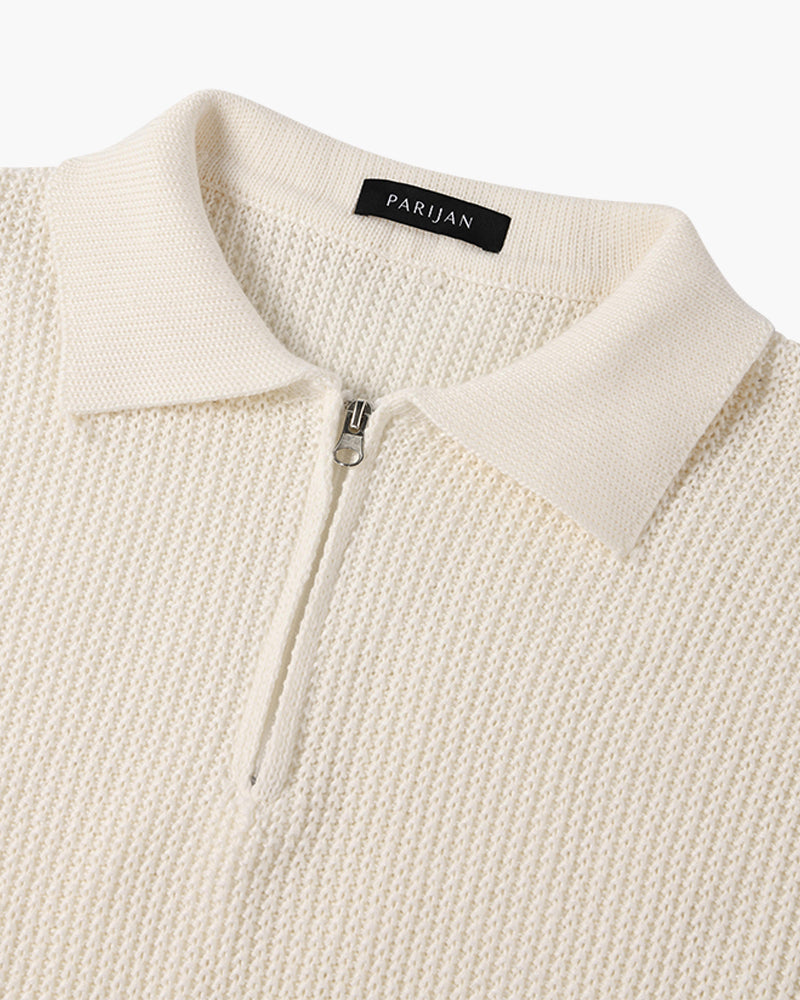 GONGJU-Pullover mit Reißverschluss