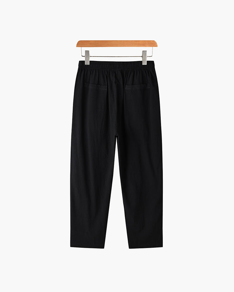 Weite Leinenhose