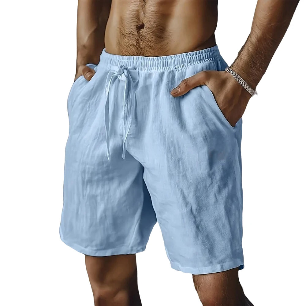 Noah™ | Atmungsaktive Leinenshorts