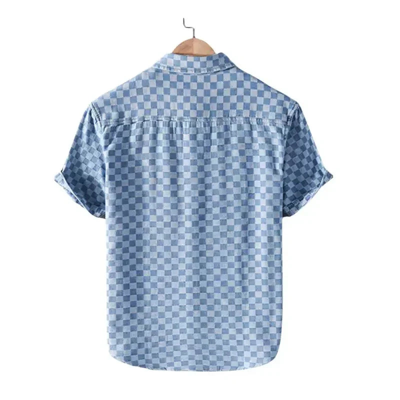 MASON KARIERTES DENIMHEMD