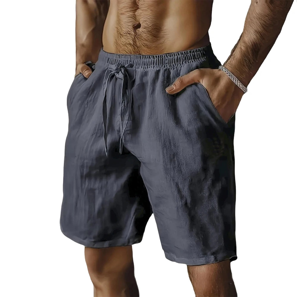 Noah™ | Atmungsaktive Leinenshorts