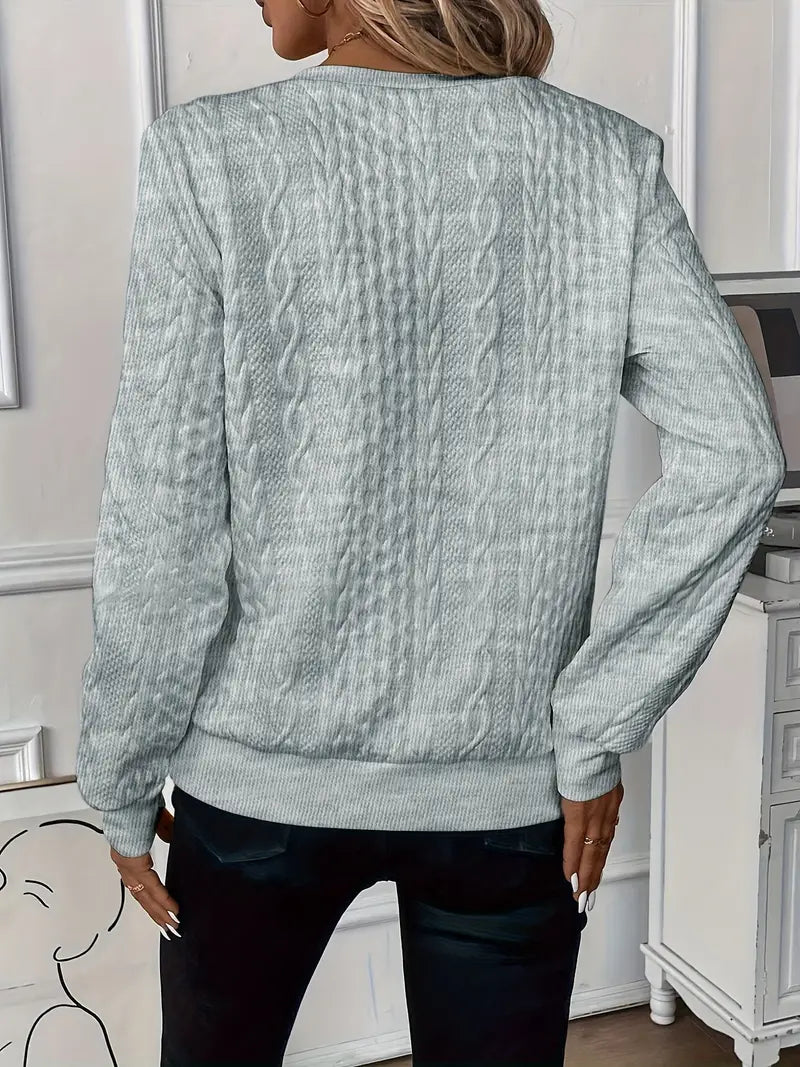 Amy | Pullover mit Reißverschluss