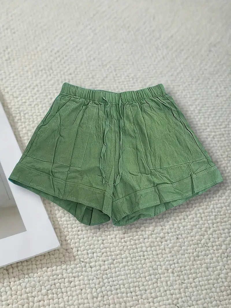Maya – Lockere Shorts mit Kordelzug