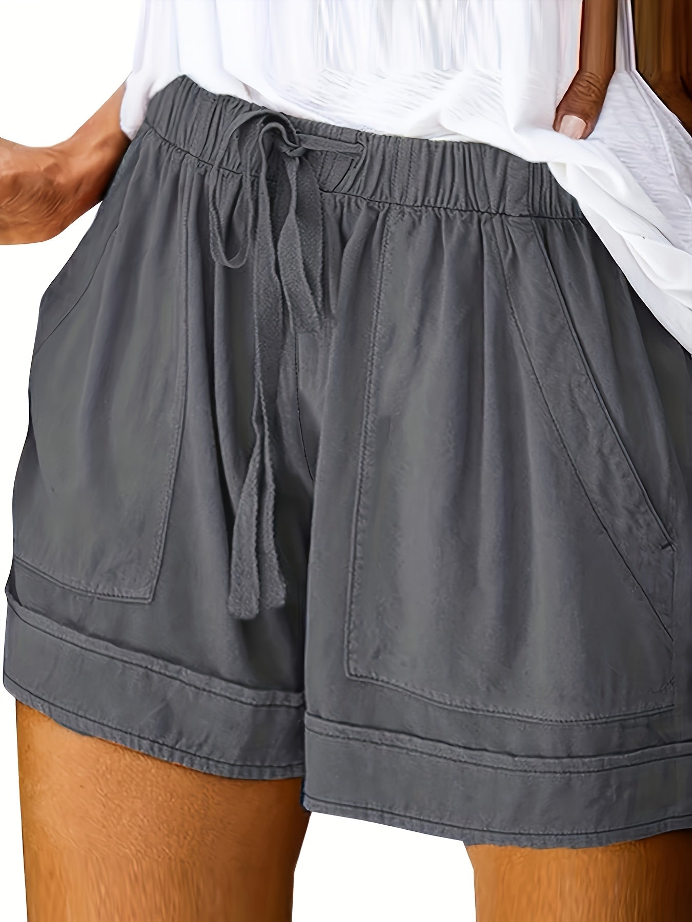 Maya – Lockere Shorts mit Kordelzug