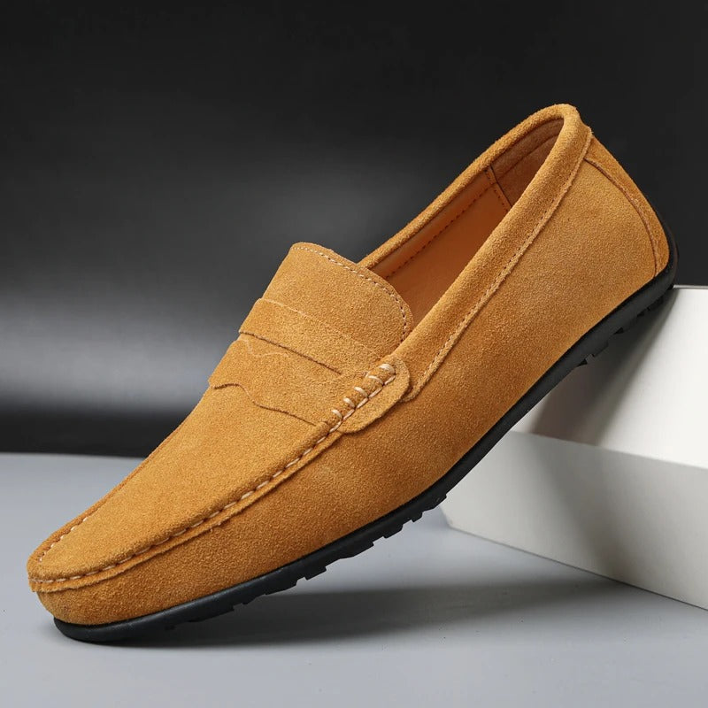 LE DREUX WILDLEDER-LOAFERS