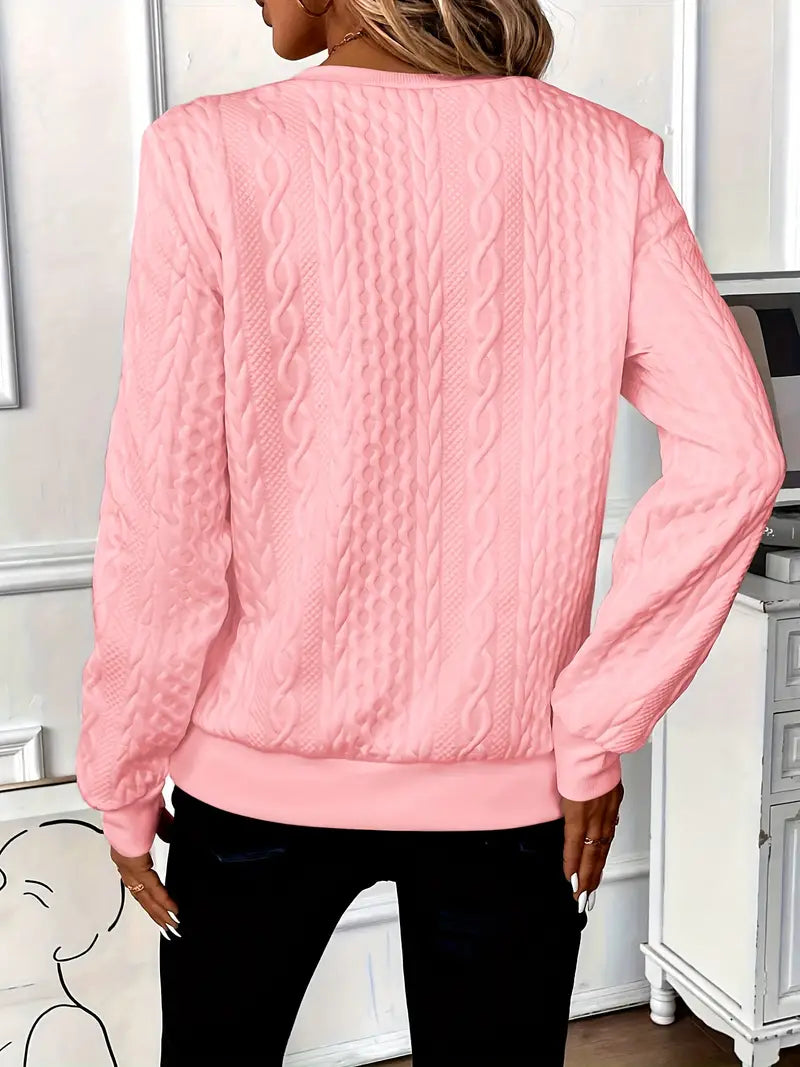 Amy | Pullover mit Reißverschluss