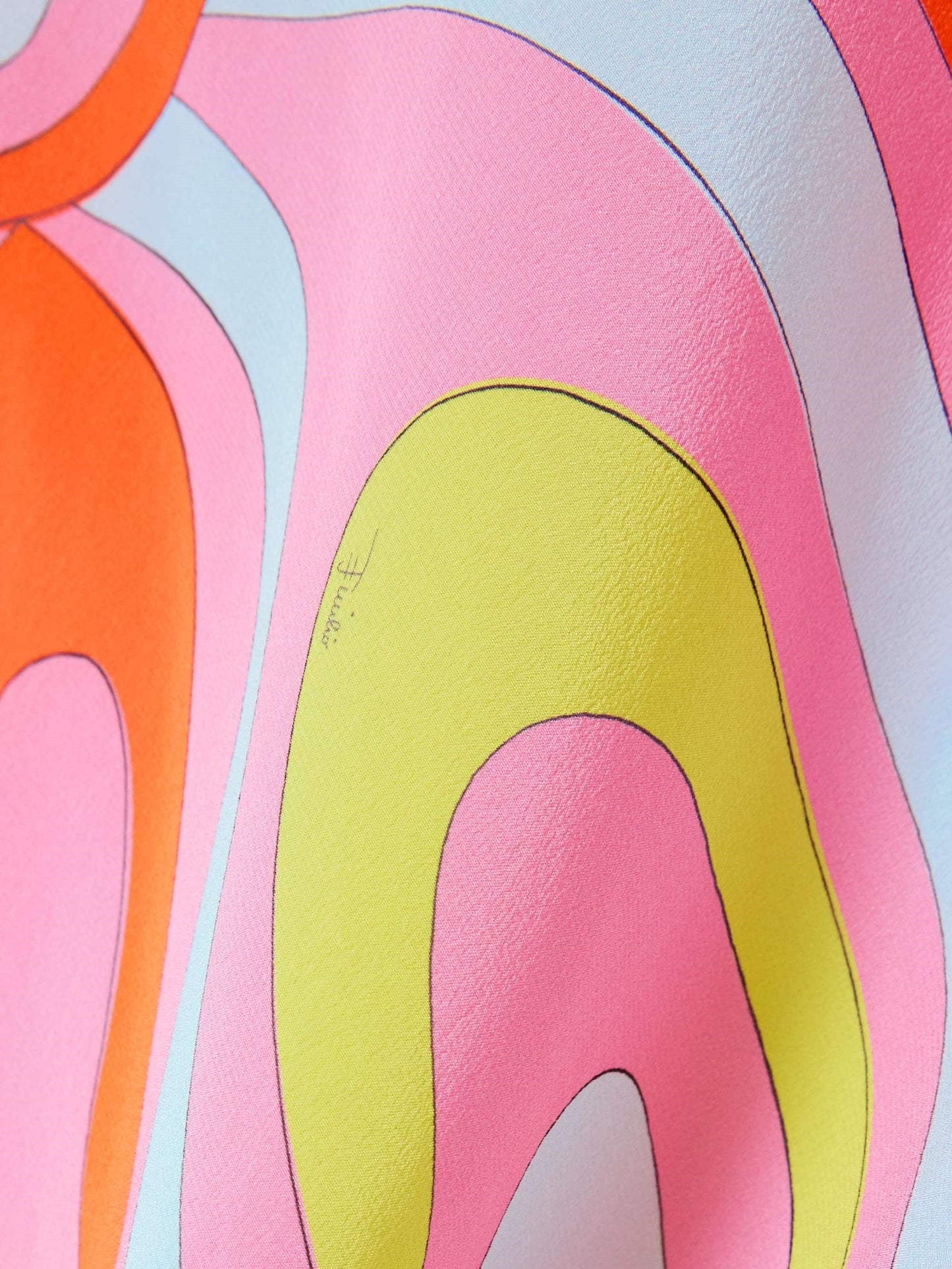 Maxikleid mit Signature-Print