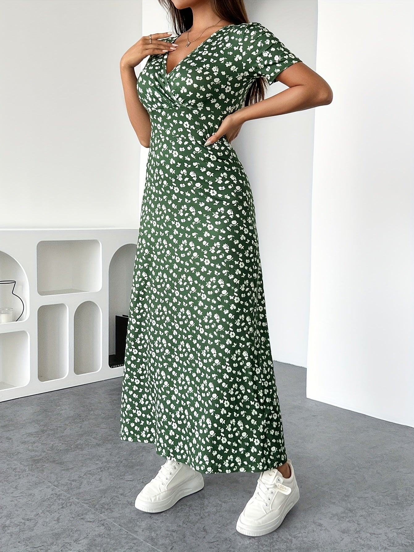 Isla Rüschenstrickkleid