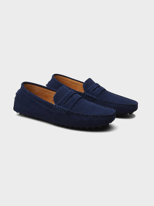 Boots-Loafer aus Wildleder 