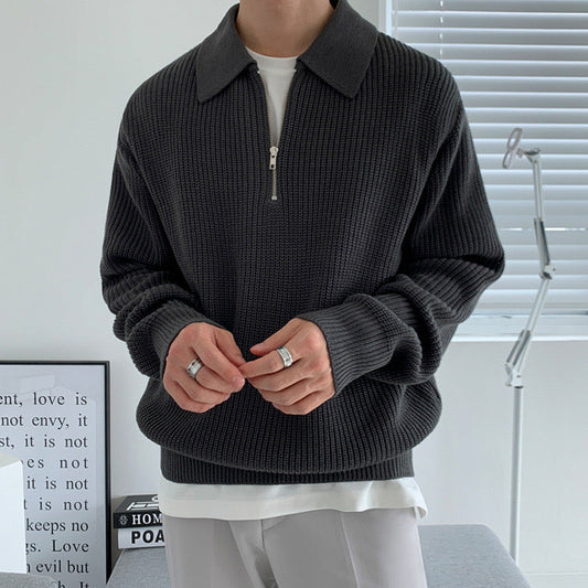 Pullover mit Reißverschluss