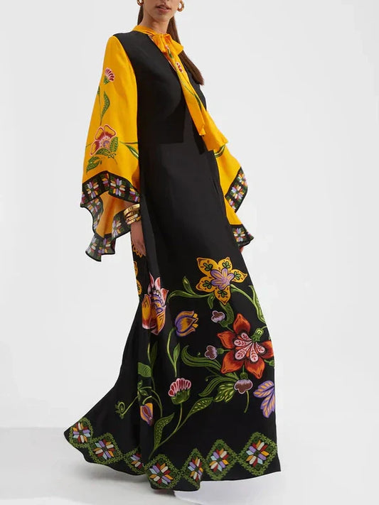 Lockeres und bequemes Oversize-Maxikleid