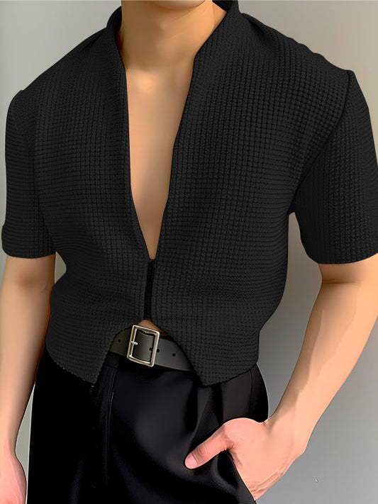 JACKE MIT NIETENSTRUKTUR 