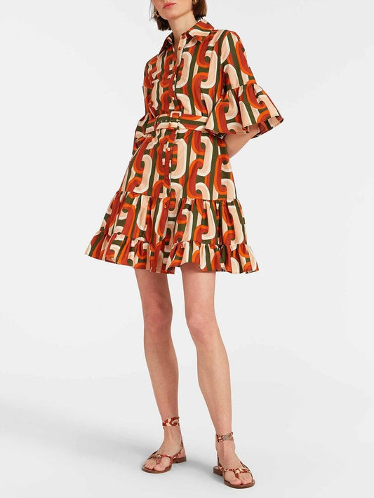 Elegantes, freches Minikleid mit tiefer Taille