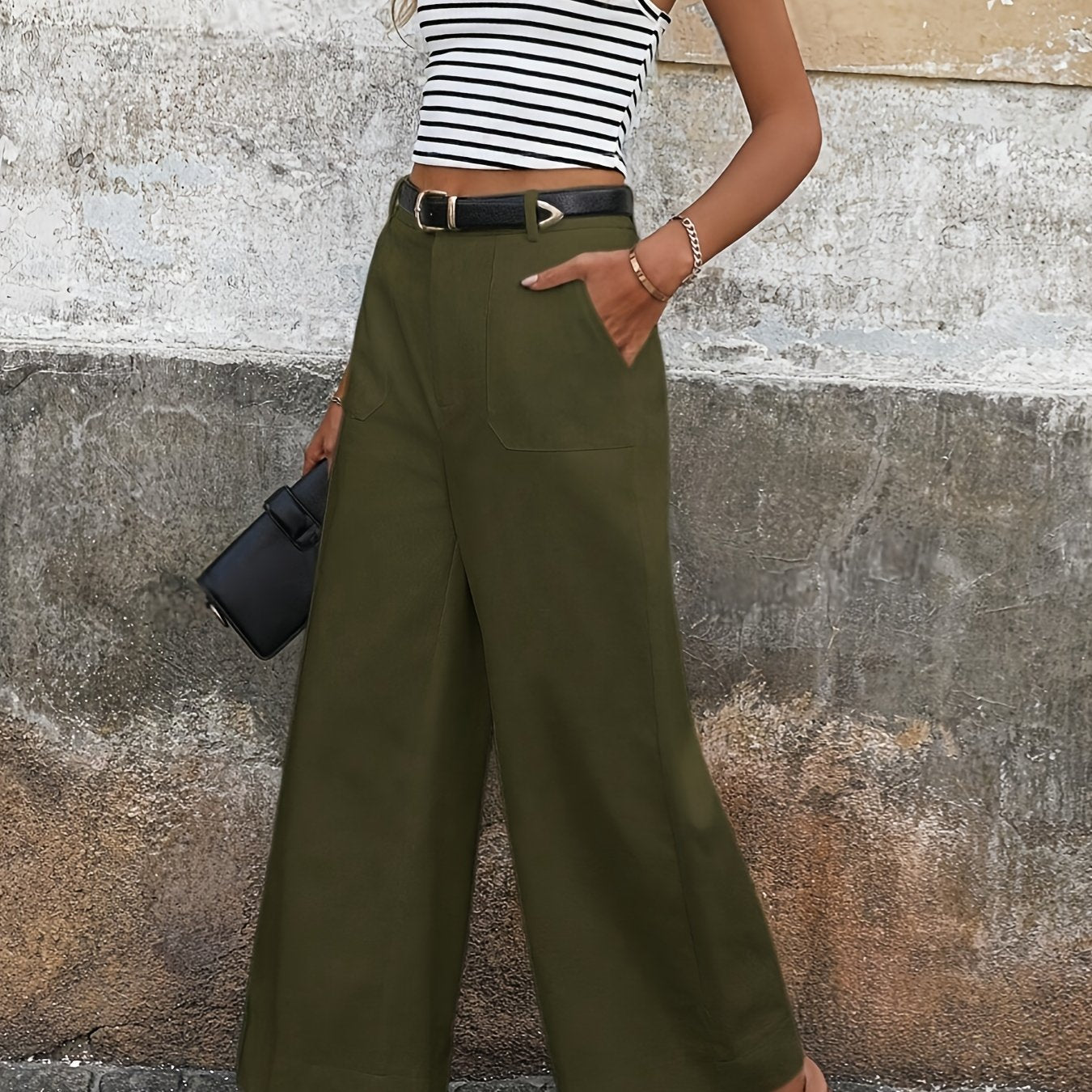 Mara – Lockere Hose mit hoher Taille