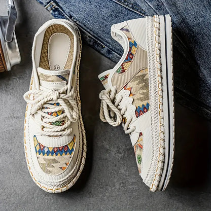 Vintage Geometric Shoes