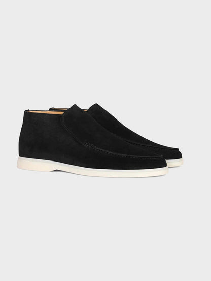 Hohe Wildleder-Loafer