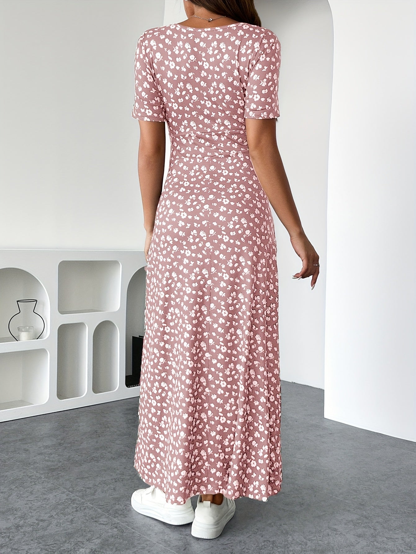 Isla Rüschenstrickkleid