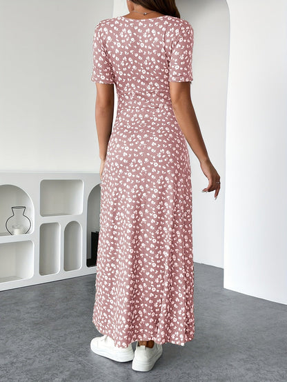 Isla Rüschenstrickkleid
