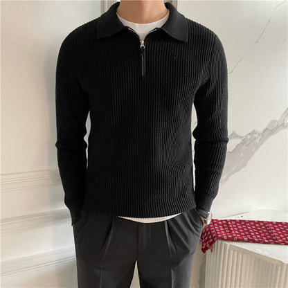 GONGJU-Pullover mit Reißverschluss
