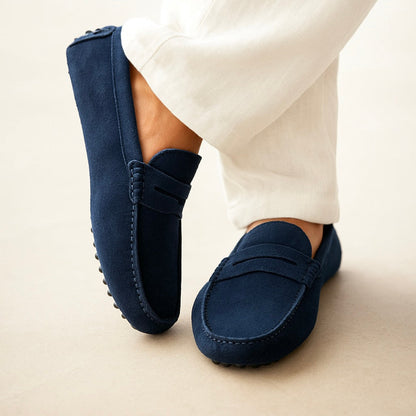 Boots-Loafer aus Wildleder 