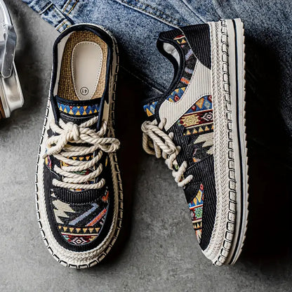 Vintage Geometric Shoes