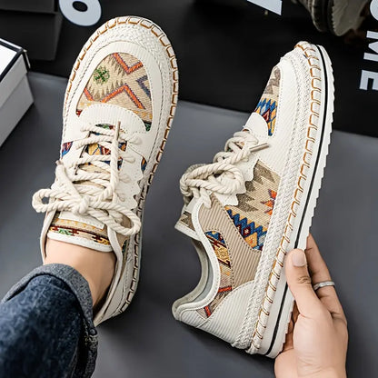 Vintage Geometric Shoes