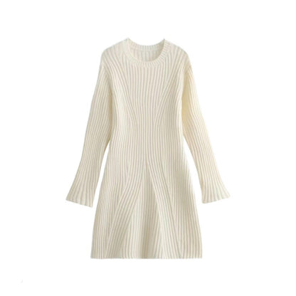 Célina Ribbed Sweater Dress