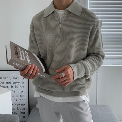 Pullover mit Reißverschluss