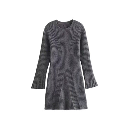 Célina Ribbed Sweater Dress