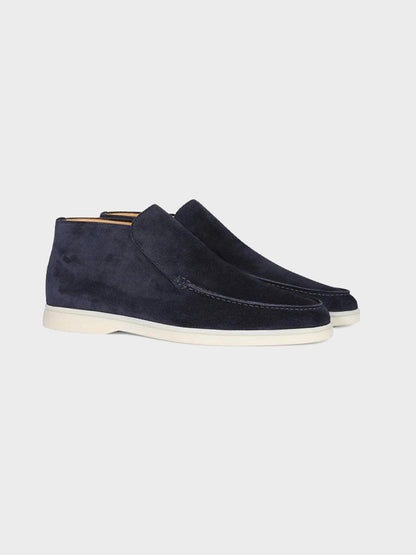 Hohe Wildleder-Loafer